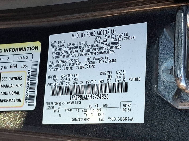 2017 Ford Mustang V6