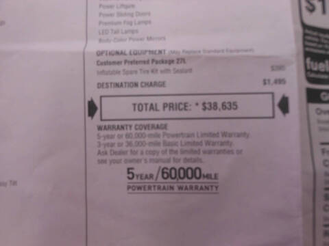 2020 Chrysler Voyager LXi