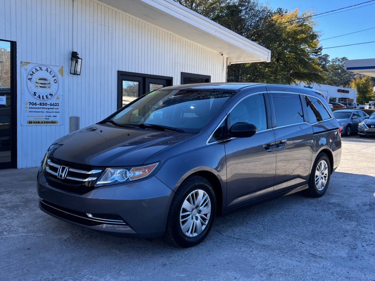 2016 Honda Odyssey for sale at AMAX AUTO in ATHENS, GA