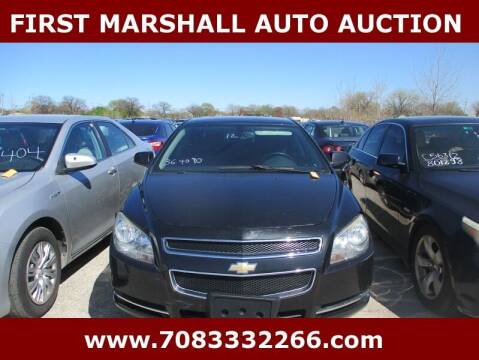 2012 Chevrolet Malibu for sale at First Marshall Auto Auction in Harvey IL