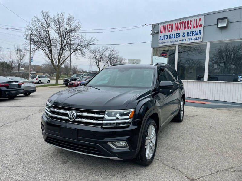 2019 Volkswagen Atlas for sale at United Motors LLC in Saint Francis WI