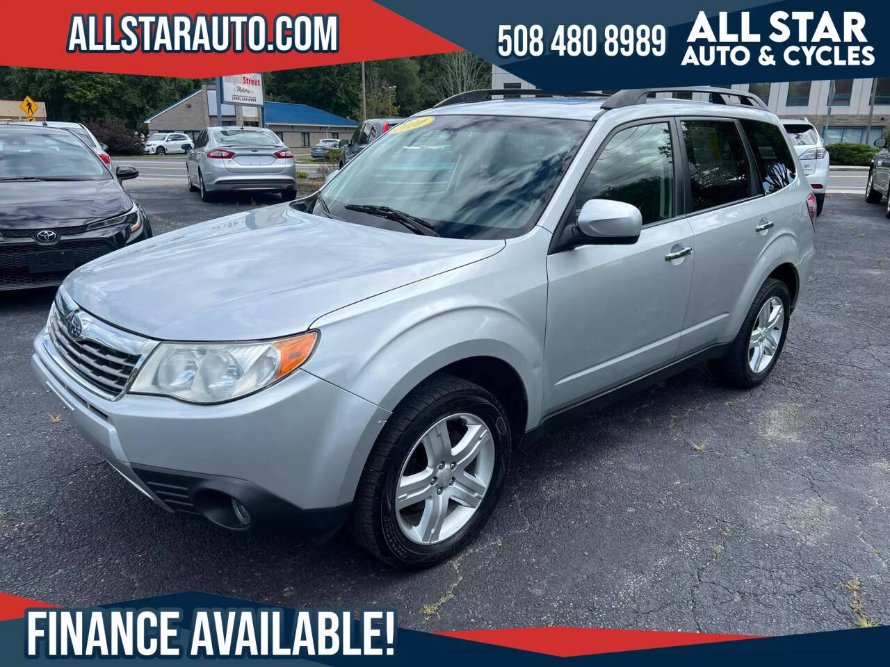 2010 Subaru Forester for sale at All Star Auto  Cycles in Marlborough, MA