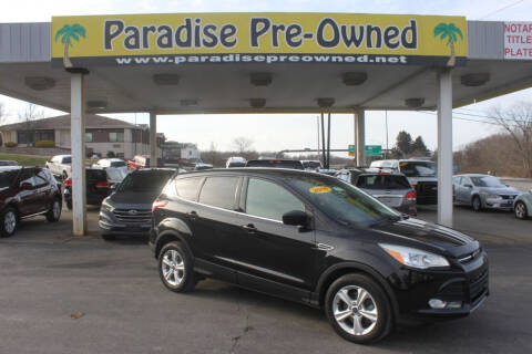 2015 Ford Escape for sale at Paradise Pre-Owned Inc in New Castle PA