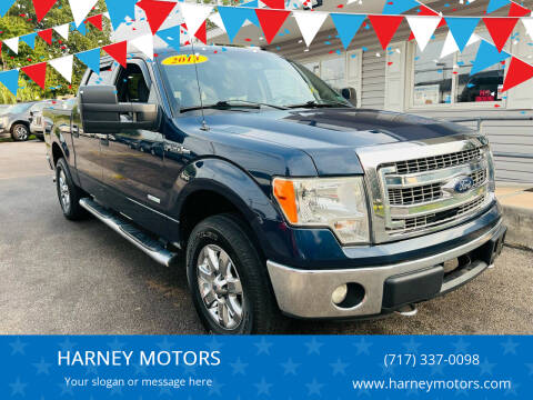 2013 Ford F-150 for sale at HARNEY MOTORS in Gettysburg PA