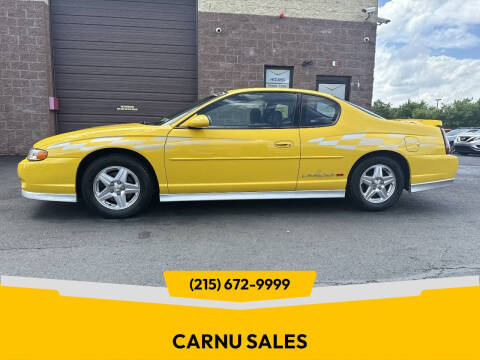 2002 Chevrolet Monte Carlo SS