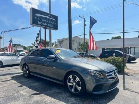 2017 Mercedes-Benz E-Class for sale at CITI AUTO SALES INC in Miami FL