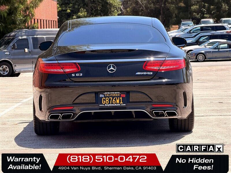 2016 Mercedes-Benz S-Class AMG S 63
