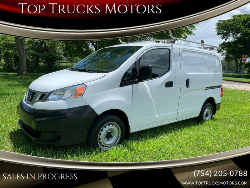 2015 Nissan NV200 for sale at Top Trucks Motors in Pompano Beach FL