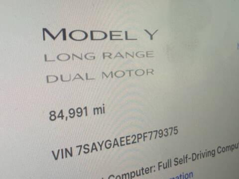 2023 Tesla Model Y Long Range