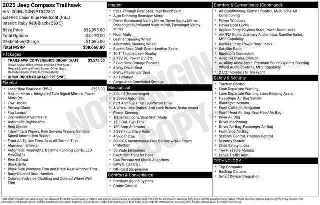 2023 Jeep Compass Trailhawk