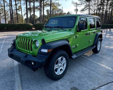 2018 Jeep Wrangler Unlimited for sale at SELECTIVE Cars & Trucks in Woodstock GA