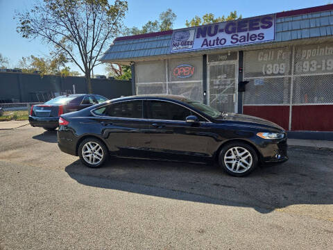 2014 Ford Fusion for sale at Nu-Gees Auto Sales LLC in Peoria IL