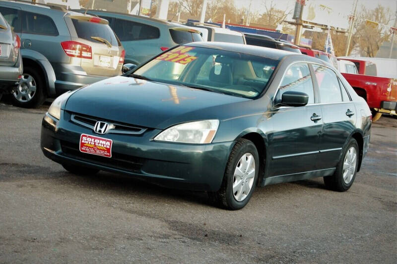 2004 Honda Accord for sale at SOLOMA AUTO SALES in Grand Island NE