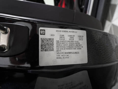 2024 Chevrolet Corvette Stingray