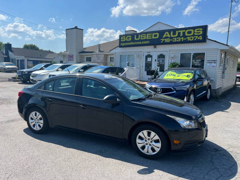 2014 Chevrolet Cruze for sale at SG USED AUTOS in Tonawanda NY