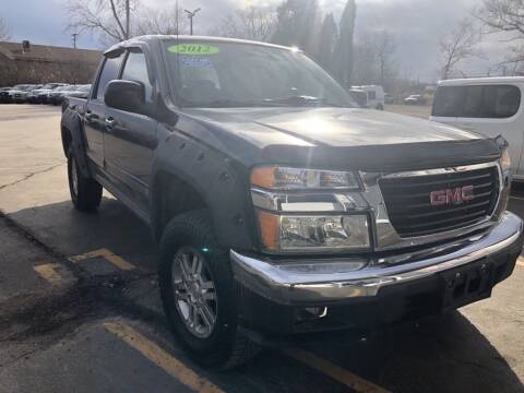 2012 GMC Canyon for sale at Newcombs North Certified Auto Sales in Metamora MI