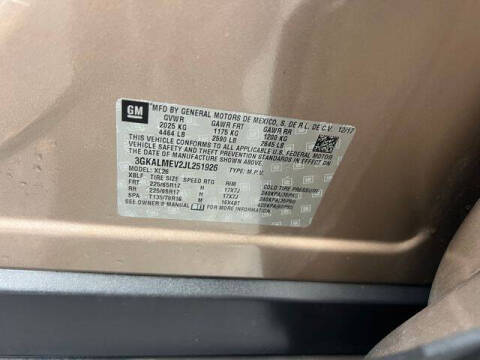 2018 GMC Terrain SLE