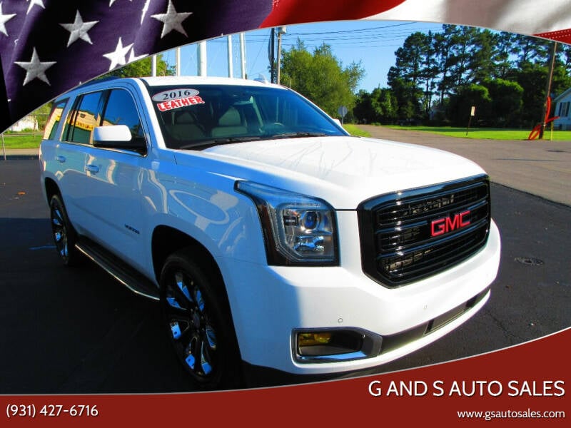 2016 GMC Yukon for sale at G and S Auto Sales in Ardmore TN