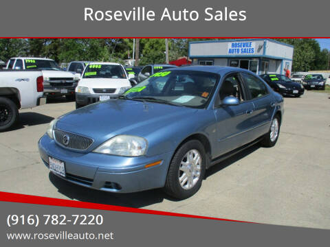 2005 Mercury Sable for sale at Roseville Auto Sales in Roseville CA