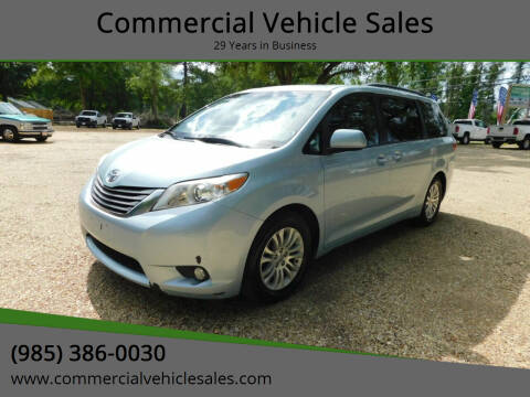 2016 Toyota Sienna for sale at Commercial Vehicle Sales in Ponchatoula LA