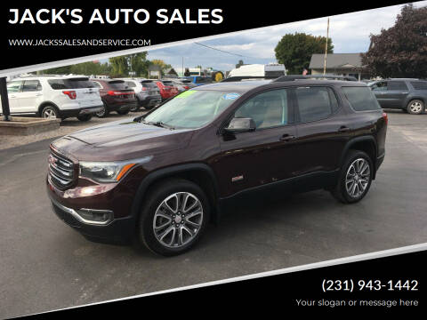 2018 GMC Acadia for sale at JACK'S AUTO SALES in Traverse City MI