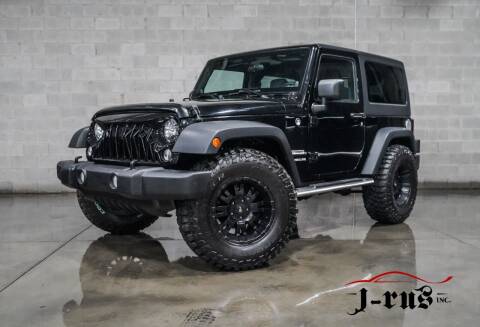 2014 Jeep Wrangler for sale at J-Rus Inc. in Shelby Township MI