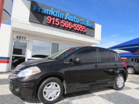 2012 Nissan Versa for sale at Franklin Auto Sales in El Paso TX