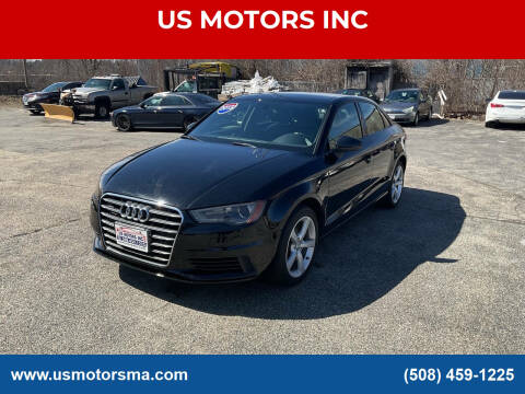 2015 Audi A3 for sale at US MOTORS INC in Worcester MA