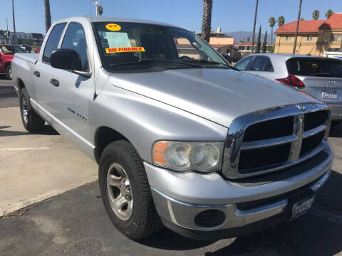 2005 Dodge Ram 1500 for sale at F & A Car Sales Inc in Ontario CA