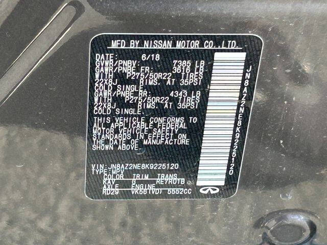 2019 Infiniti QX80 Limited