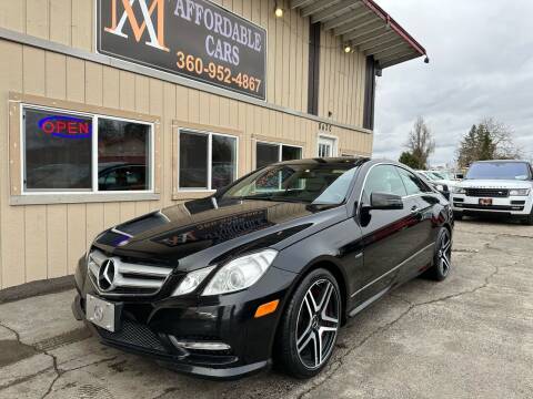 2012 Mercedes-Benz E-Class for sale at M & A Affordable Cars in Vancouver WA
