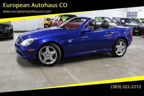 1999 Mercedes-Benz SLK for sale at European Autohaus CO in Denver CO