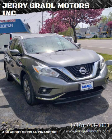 2016 Nissan Murano for sale at JERRY GRADL MOTORS INC in North Tonawanda NY