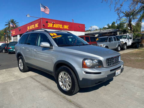 2008 Volvo XC90 for sale at 3K Auto in Escondido CA