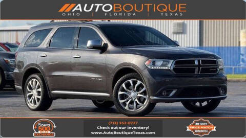 2018 Dodge Durango Citadel Anodized Platinum