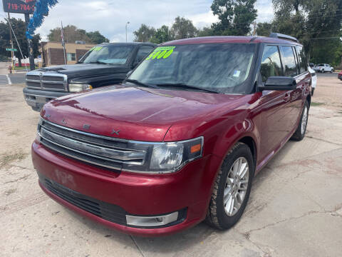 2014 Ford Flex for sale at PYRAMID MOTORS AUTO SALES in Florence CO