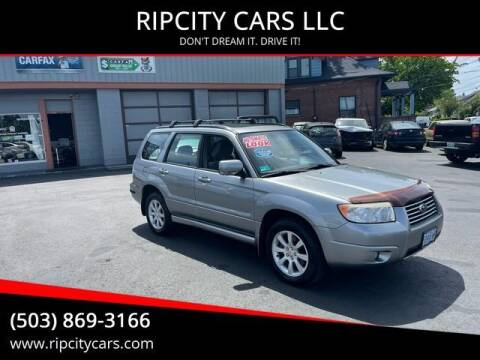 2007 Subaru Forester for sale at RIPCITY CARS LLC in Portland OR