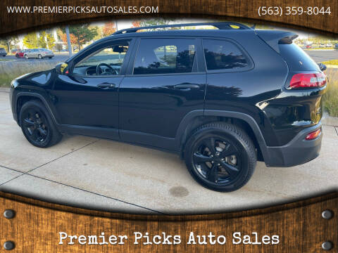 2017 Jeep Cherokee for sale at Premier Picks Auto Sales in Bettendorf IA