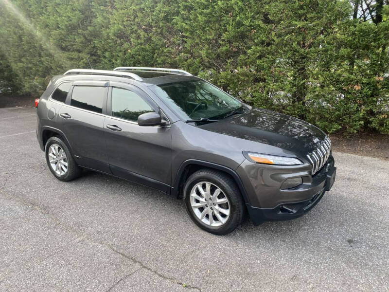 2015 Jeep Cherokee for sale at Limitless Garage Inc. in Rockville MD