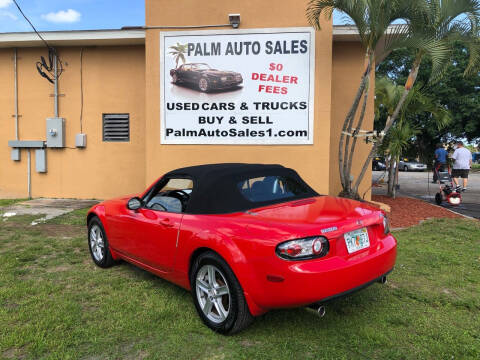 2008 Mazda MX-5 Miata for sale at Palm Auto Sales in West Melbourne FL