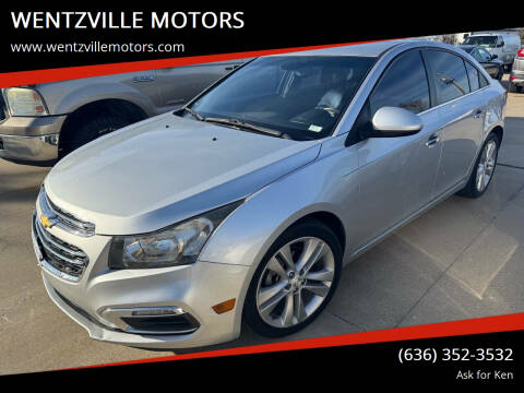 2015 Chevrolet Cruze for sale at WENTZVILLE MOTORS in Wentzville MO