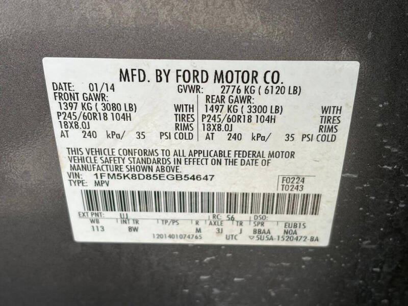 2014 Ford Explorer XLT