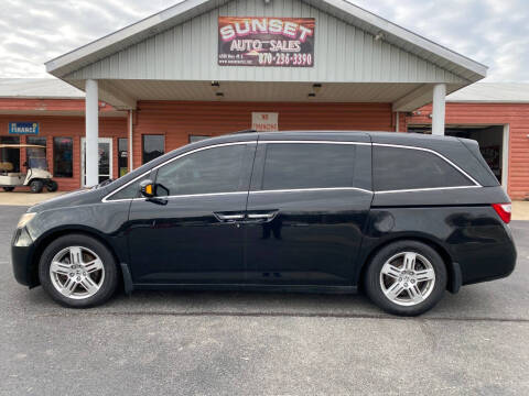 2013 Honda Odyssey for sale at Sunset Auto Sales in Paragould AR