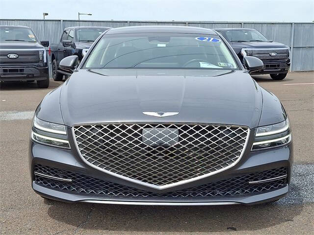 Used 2021 GENESIS G80 Base with VIN KMTGB4SC2MU046775 for sale in Philadelphia, PA