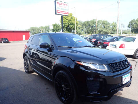 2017 Land Rover Range Rover Evoque for sale at Marty's Auto Sales in Savage MN