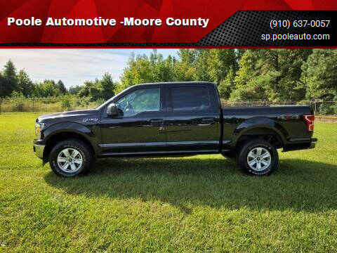 2020 Ford F-150 for sale at Poole Automotive -Moore County in Aberdeen NC