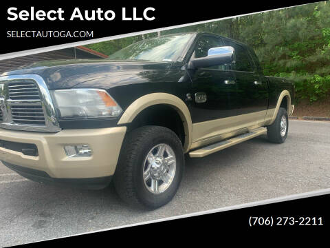 2012 RAM Ram Pickup 2500 for sale at Select Auto LLC in Ellijay GA