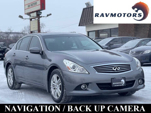 2015 Infiniti Q40 for sale at RAVMOTORS- Burnsville in Burnsville MN