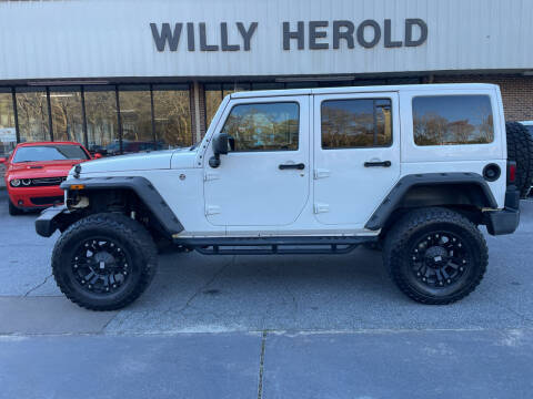 2016 Jeep Wrangler Unlimited for sale at Willy Herold Automotive in Columbus GA