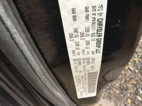 2013 RAM C/V Tradesman